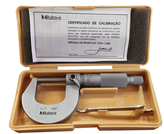 0-1" Mitutoyo Outside Micrometer (.001" Graduations ) (202-101E)