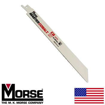 8" 18 TPI Bi-Metal Master Cobalt MK Morse Recipro Blade (402583)