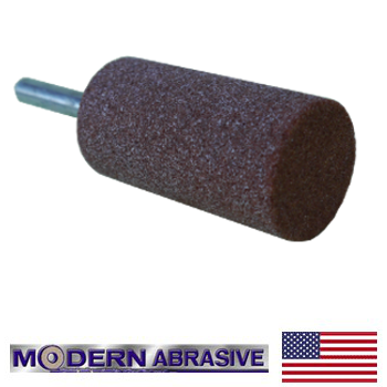 Modern Abrasive Large Cylinder Style Med./Hard Mounted Stone W222 (W-222)
