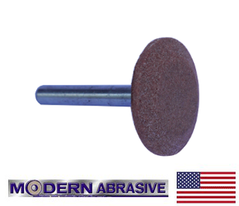 Modern Abrasive Disc Style Med./Hard Mounted Stone A37 (A-37)