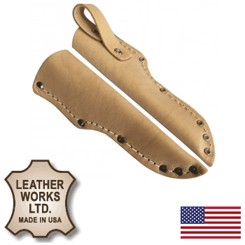US Made Leather Knife Sheath fits Mora Knives (MORA-KNIFE-SHEATH)