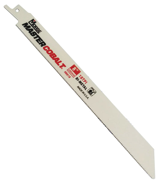 8" 18 TPI Bi-Metal Master Cobalt MK Morse Recipro Blade (402583)