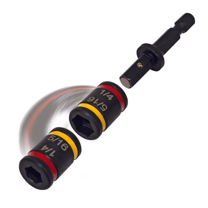 2 5/8" C-RHEX Cleanable, Reversible Magnetic Hex Drivers (1/4 / 5/16)  (MSHLC)