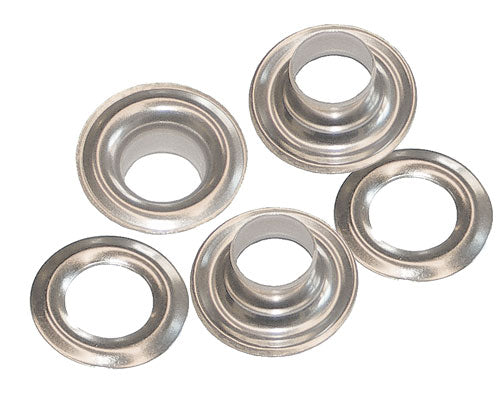 C.S. Osborne 7/16 Nickel Plated Grommets & Washer QTY 144 (N1-3)