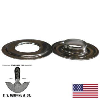 1 GR. 13/16" Nickel Plated USA Grommet #6 (N1-6-1GR)