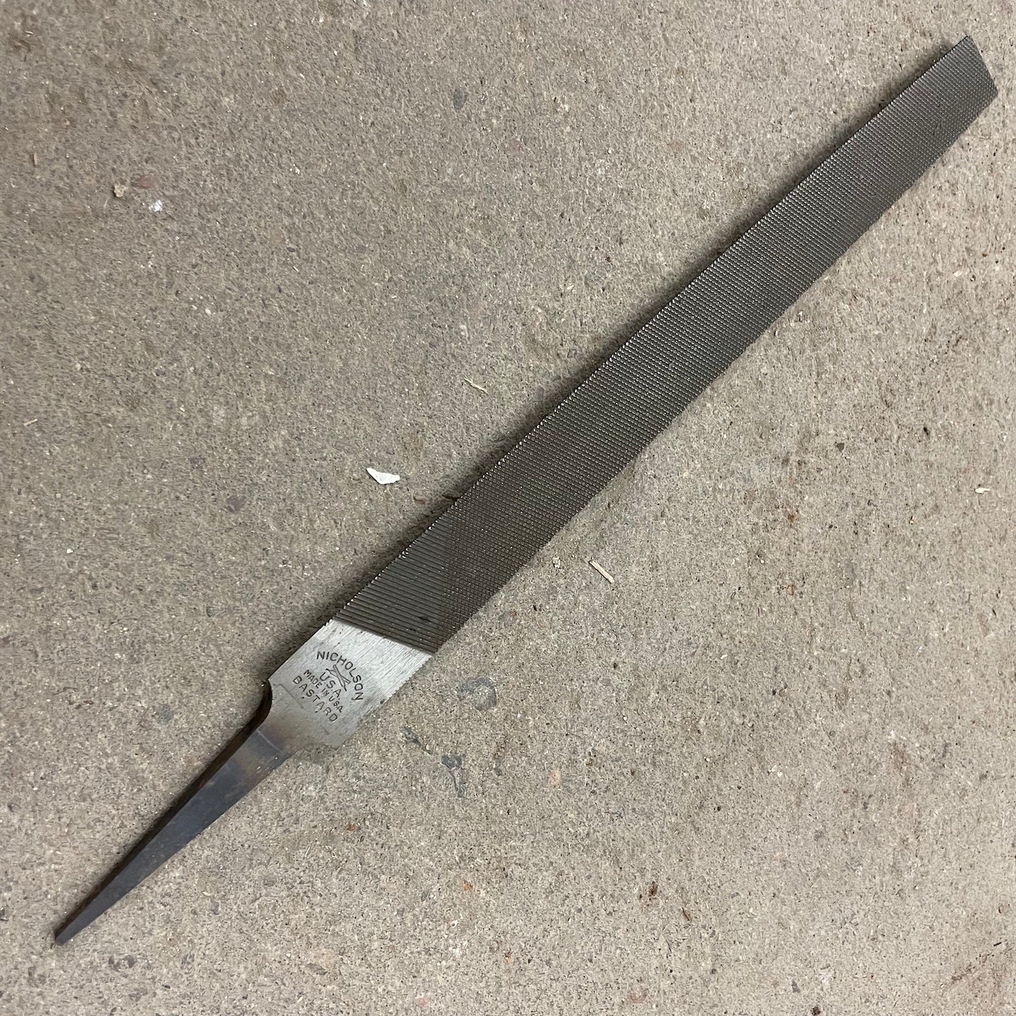 Nicholson 10" Half Round Bastard File