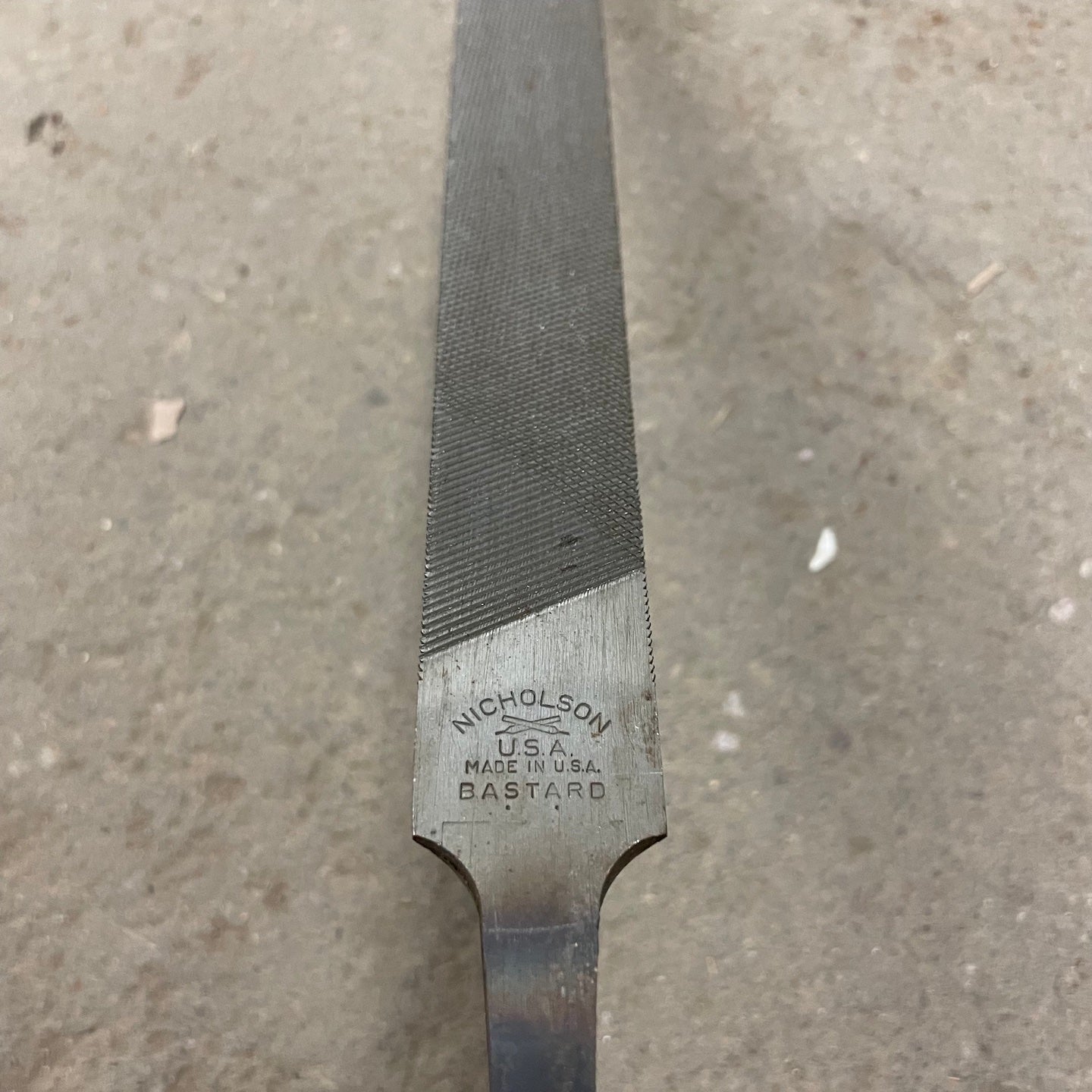 Nicholson 10" Half Round Bastard File