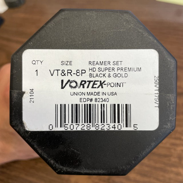 Norseman 8pc Vortex Drill bit & Reamer set (VT&R-8P) (82340