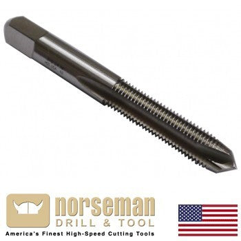 Norseman 3/8-16 NC High Speed Steel Spiral Point Plug Tap (60361)