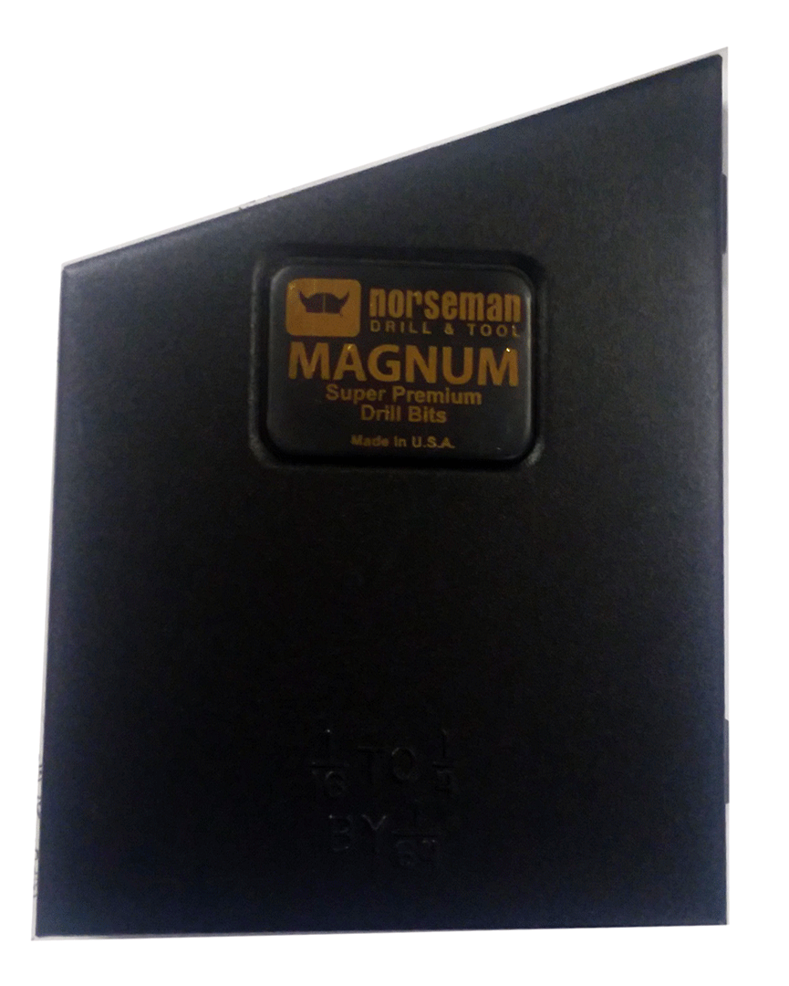 Norseman Magnum Super Premium Mechanics Length 13 pc Drill Bit Set (66460)