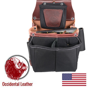 Occidental No. 5564 - Belt Worn Fastener Bag w/ Divided Nylon DB (5564)