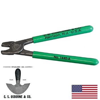 C. S. Osborne Hog Ring Pliers Straight - No Spring (1440-A)