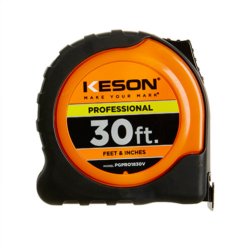Keson 30' x 1" Pro-Series Tape Measure (PGPRO1830V)