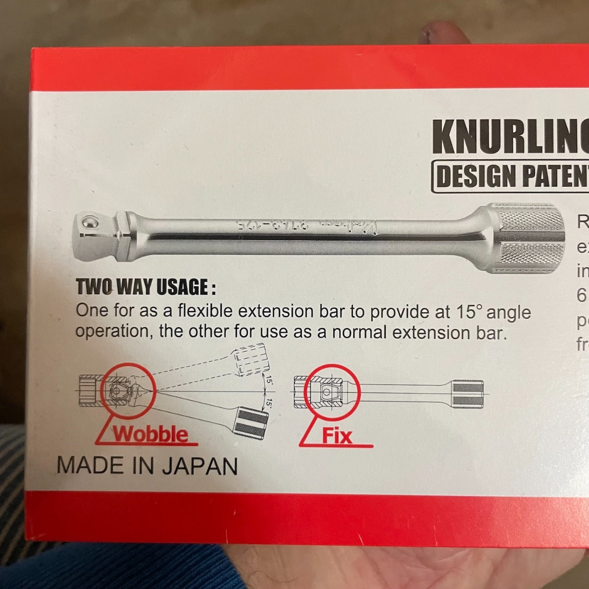 6 Piece Koken 3/8" Drive Wobble/Fix Extension Set (PK3763/6)