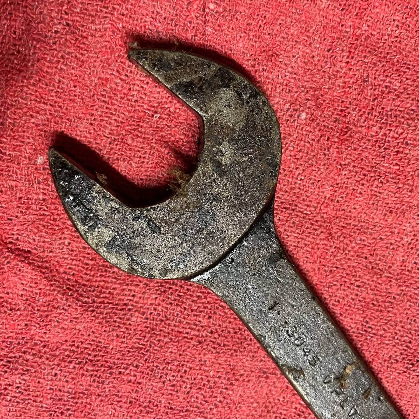 Plomb NOS WWII Era Open End 1" x 15/16" Wrench