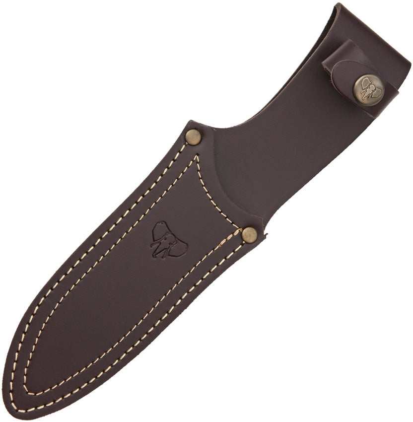 Cudeman Hunter Oliver Wood Handle Stainless Fixed Blade Knife (CUD119L)