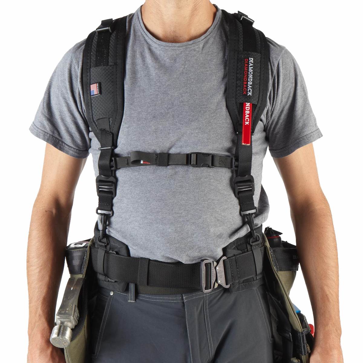 Diamondback 6" Tool Belt Extra Large (43" to 46") (DB1-6-BK-XL-CQ)