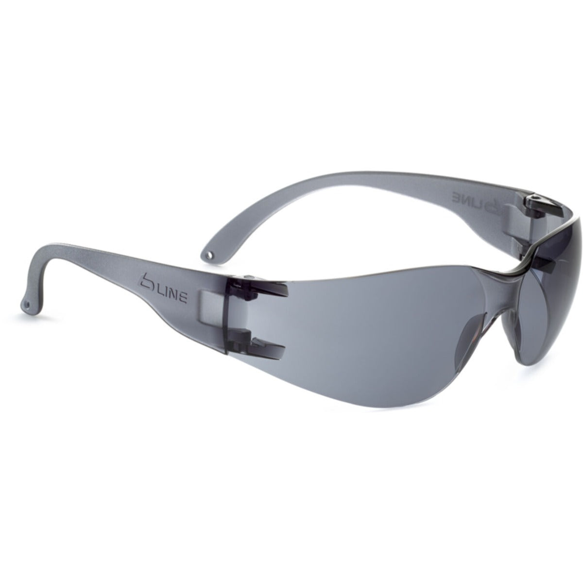 Bolle BL30 Translucent Frame Smoke Safety Glasses (PSSBL30-408)