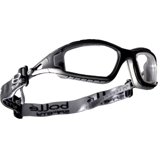 Bolle TRACKER II Foam Padded Clear Safety Glasses (40085)