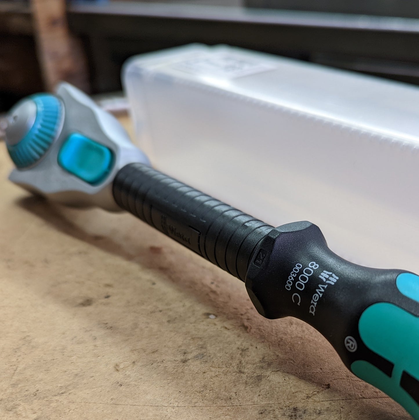 Wera 8000 C Zyklop Speed Ratchet with 1/2" drive (121882) (05003600001)