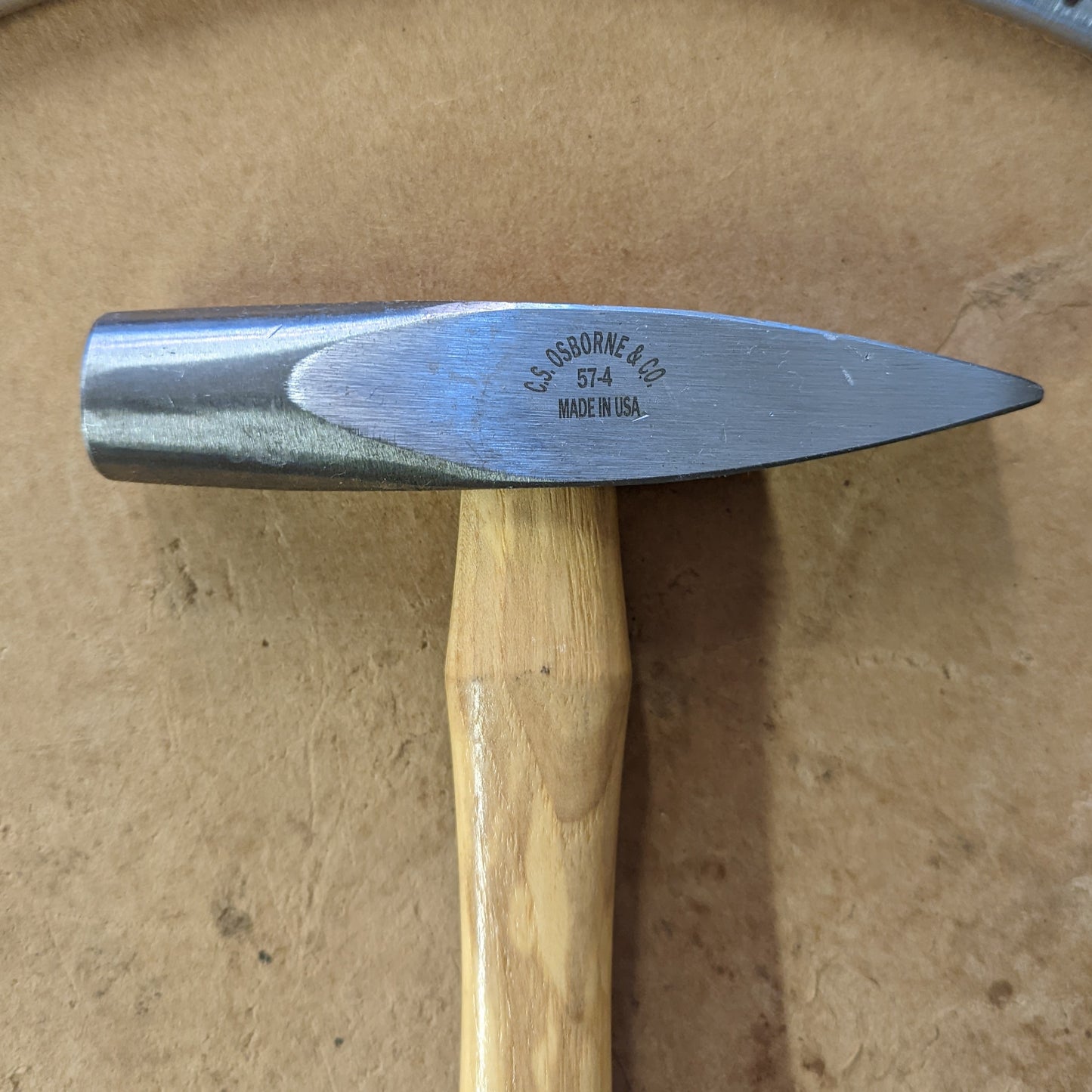 C.S. Osborne No. 57 Riveting Hammer w/ 3/4" Head (57-4)
