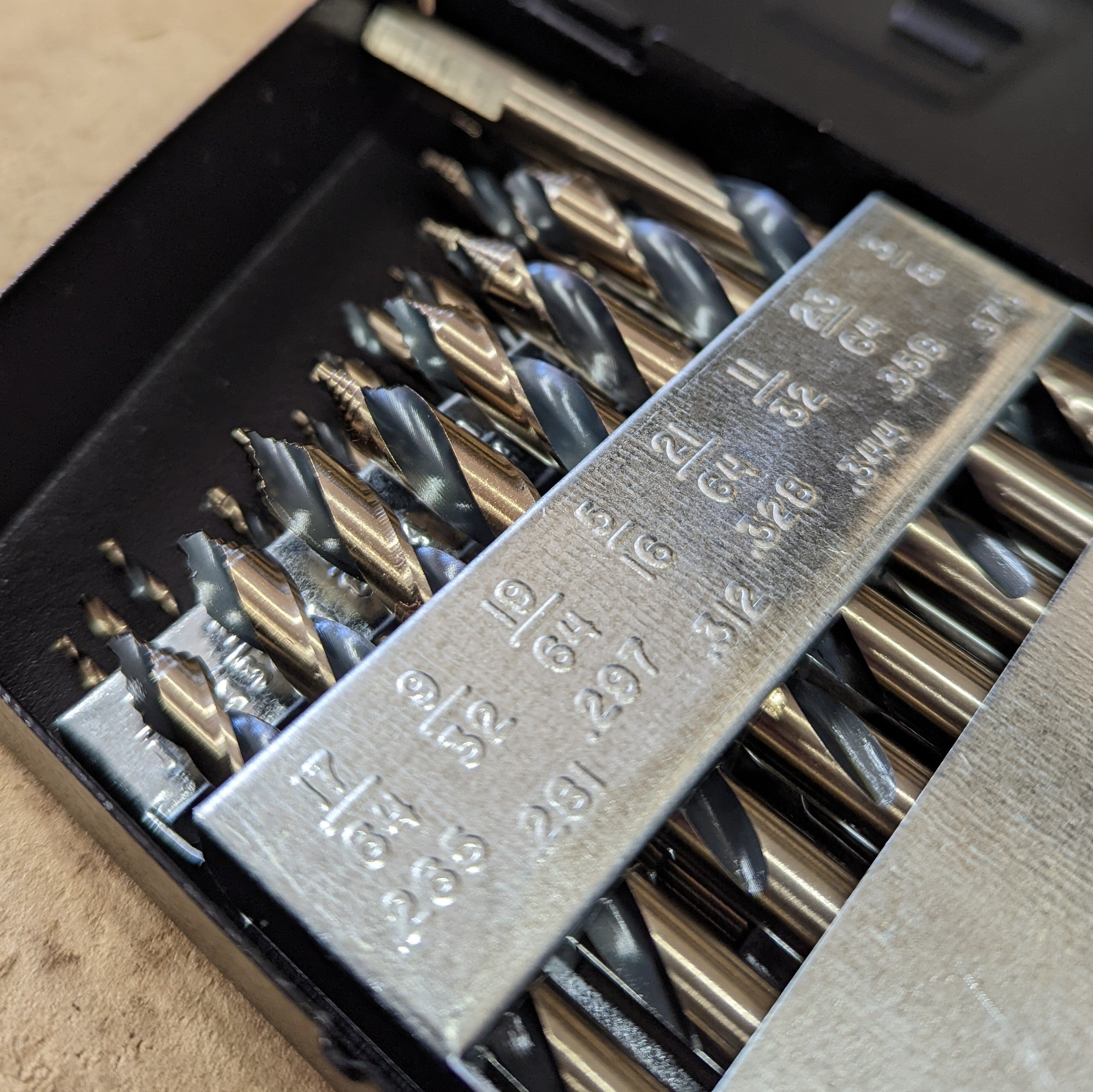 Norseman 21-Piece Vortex Drill Bit Set, Sizes 1/16