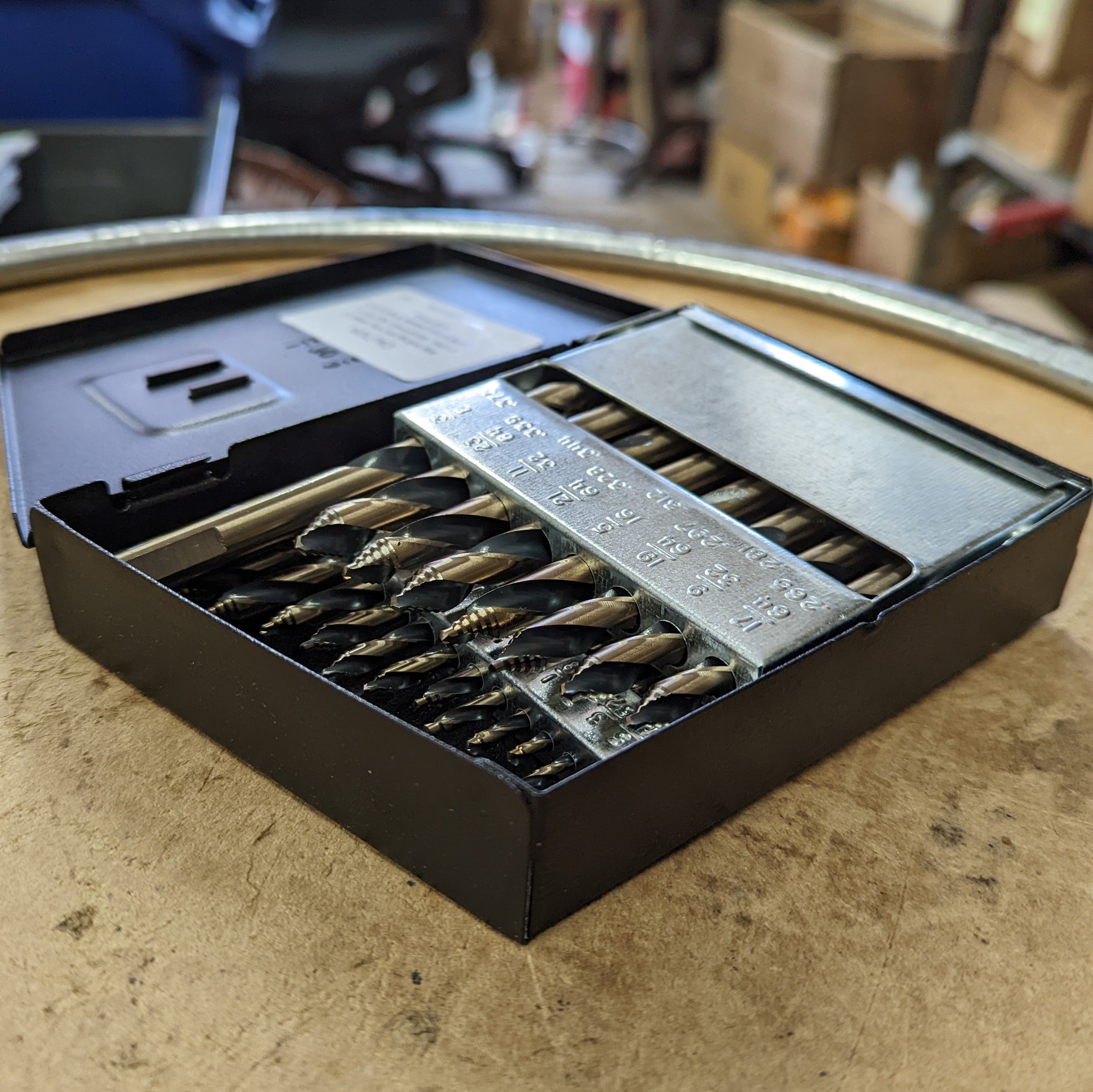 Norseman 21-Piece Vortex Drill Bit Set, Sizes 1/16