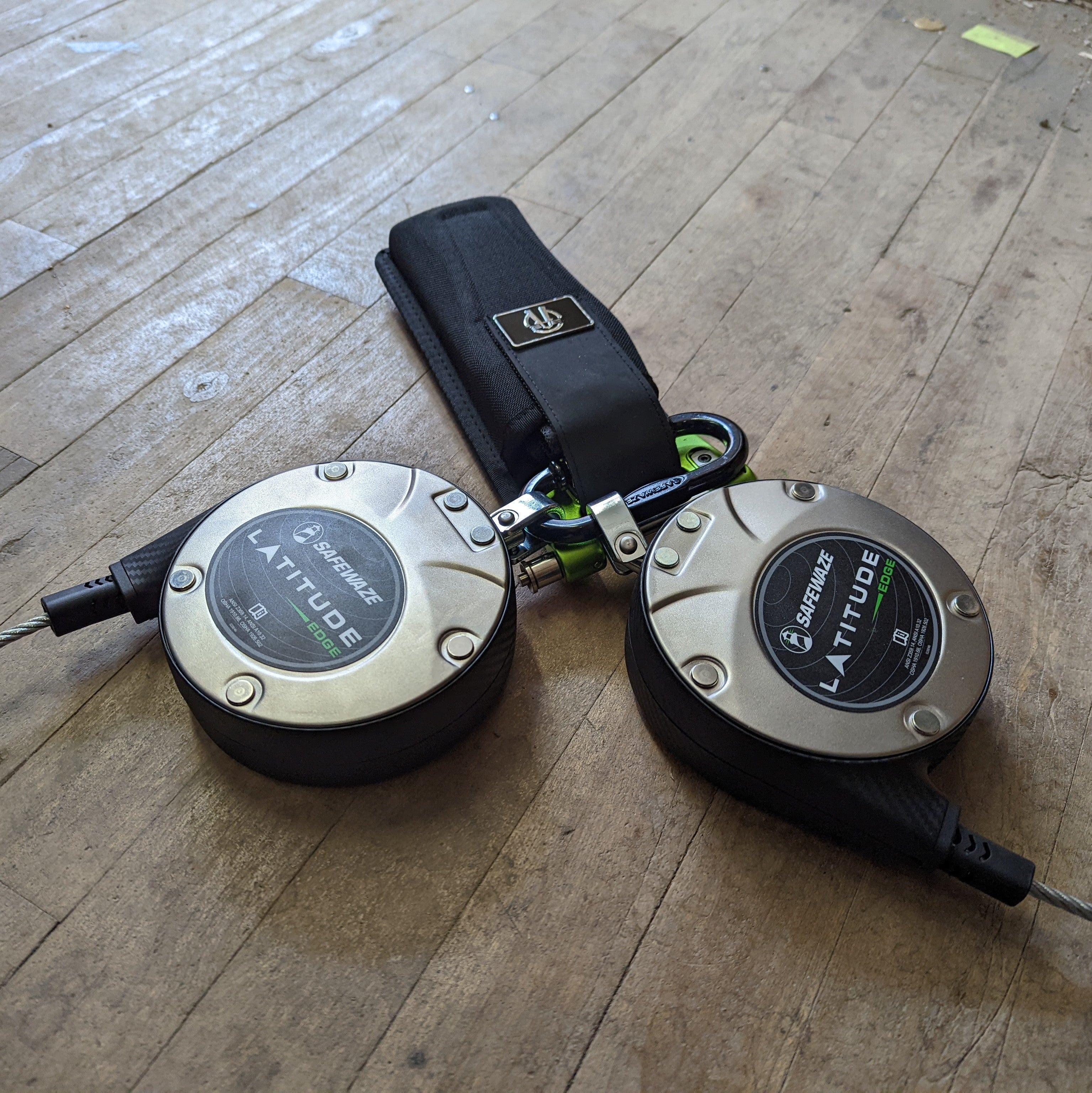 Safewaze Latitude Edge 8' Dual Cable Retractable with Aluminum