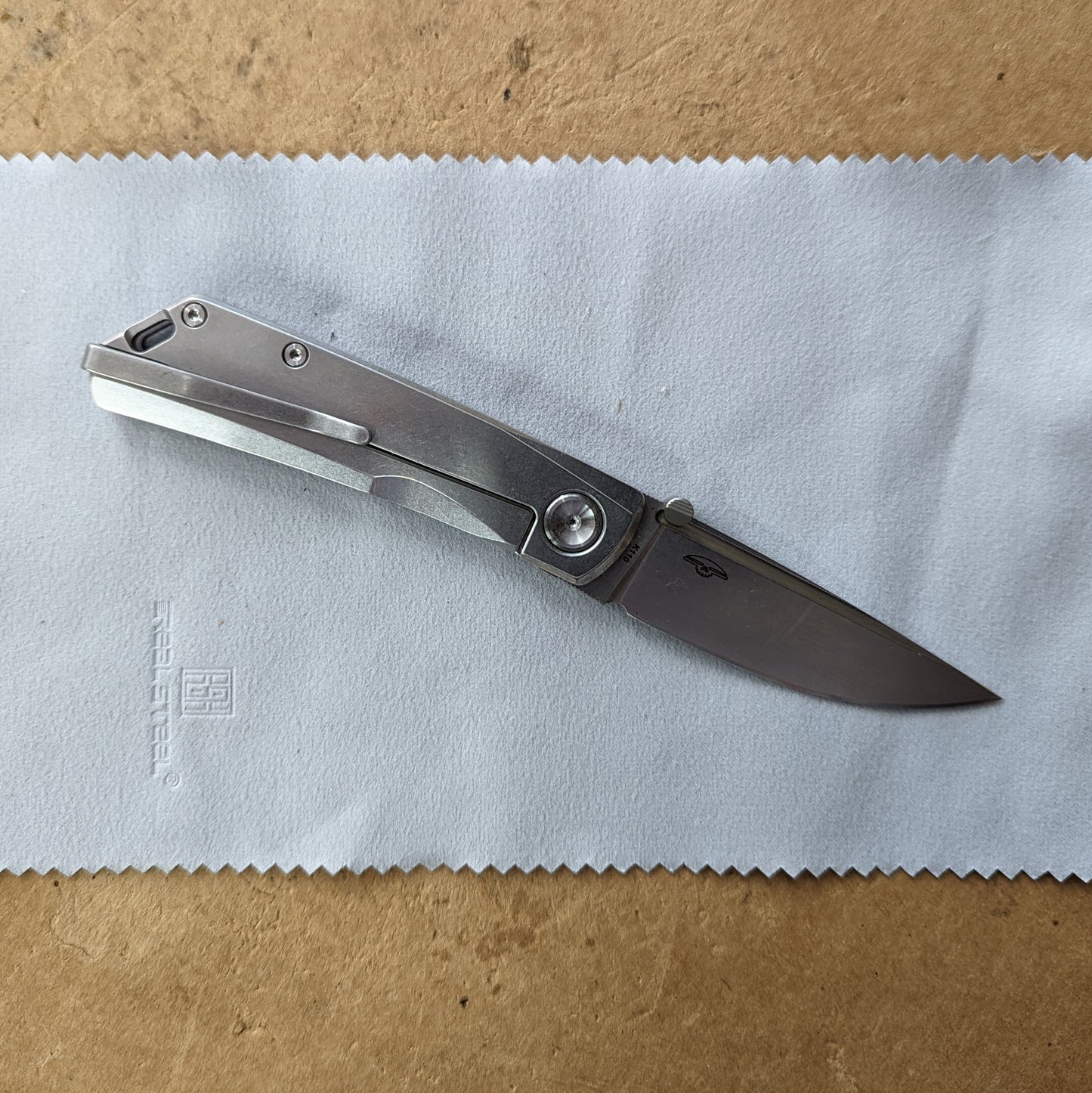 Real Steel 7082 Luna Eco Framelock SW Knife (RS7082)