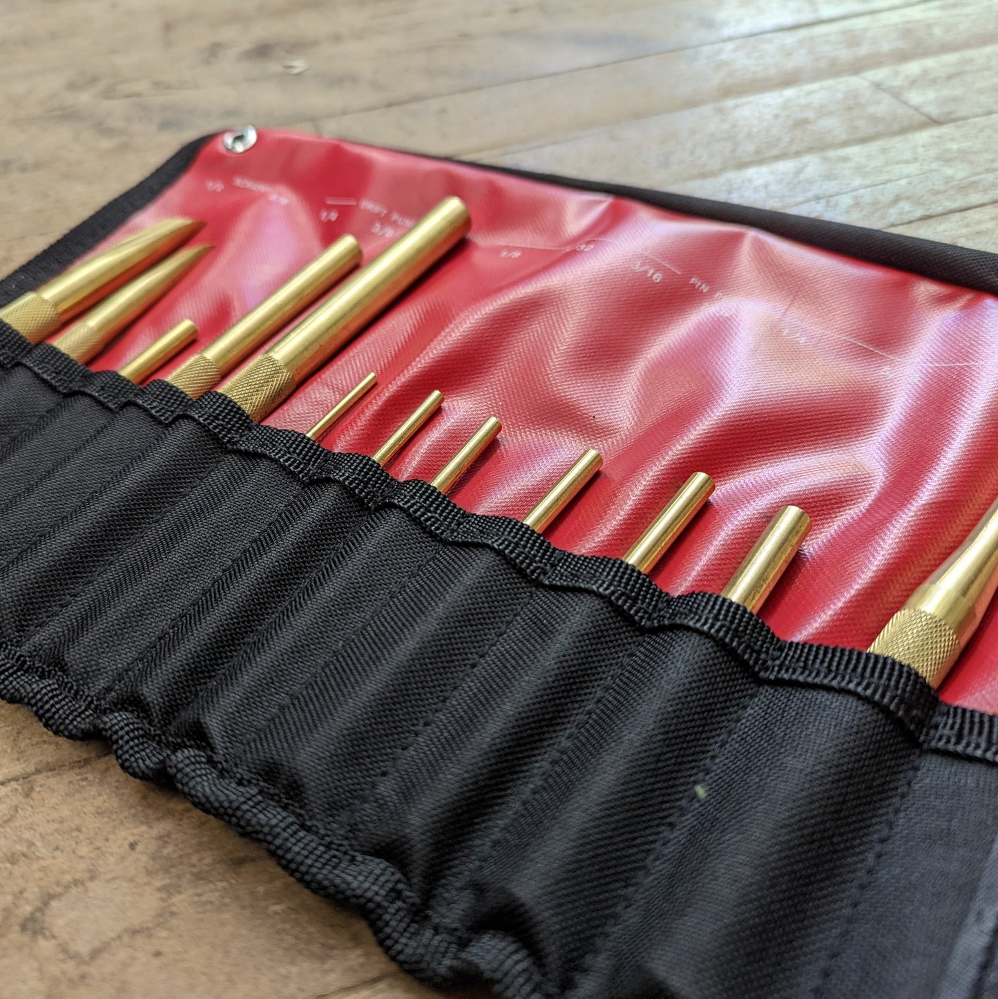 Mayhew 12pc Brass Punch & Scraper Set (67012)