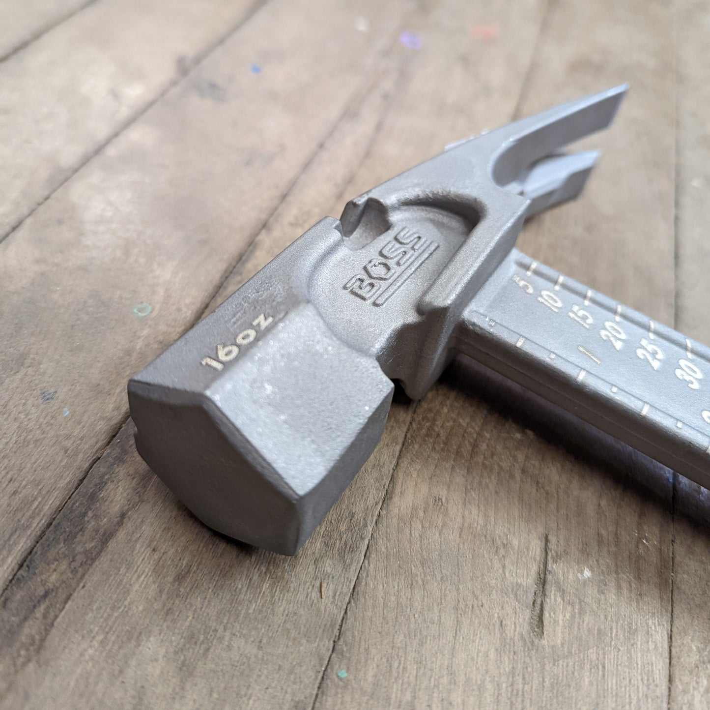 Boss 16oz Pro Series Titanium Hammer - Smooth Faced (BH16TIS)