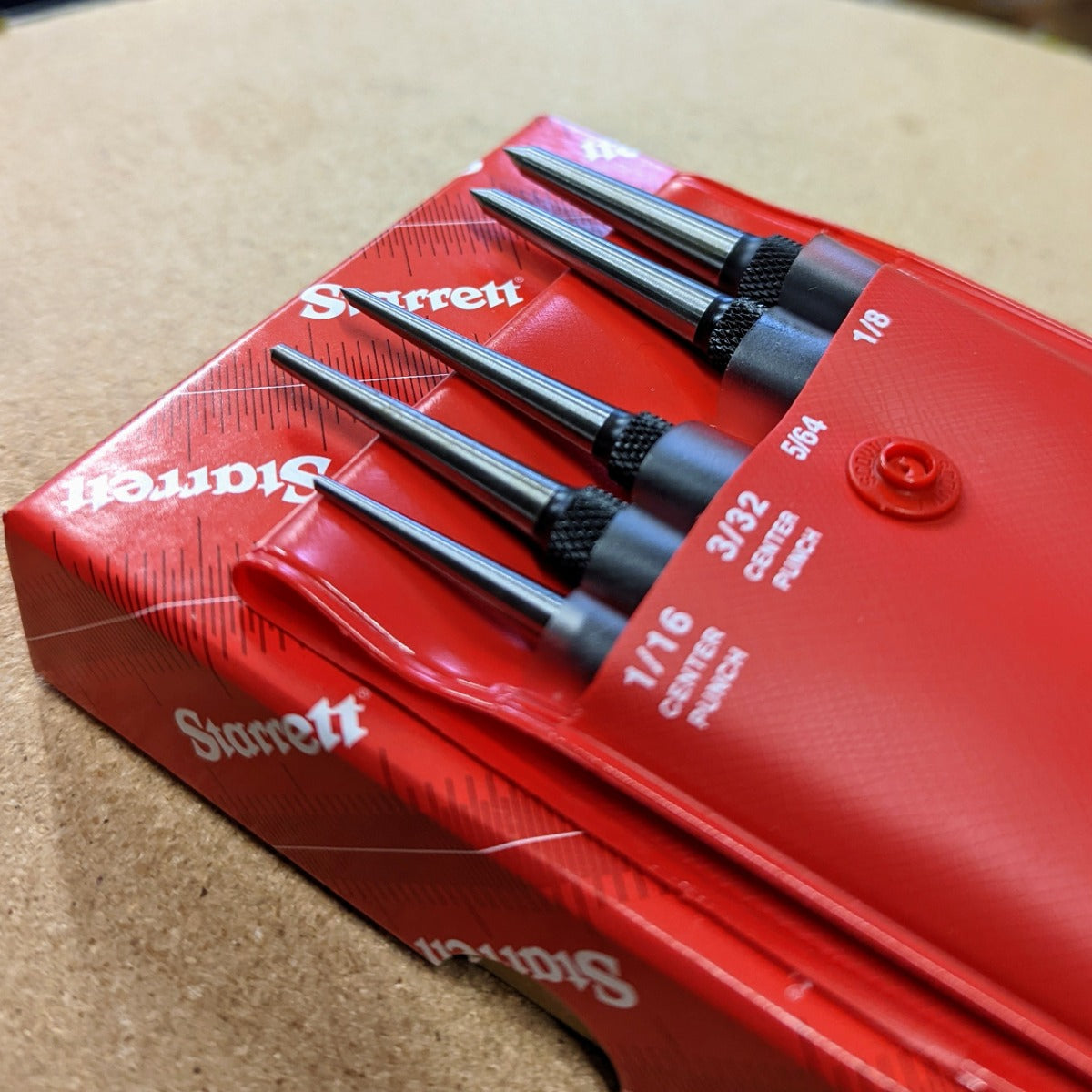 Starrett #816 Prick Punch 5-Piece Set (S816PC)