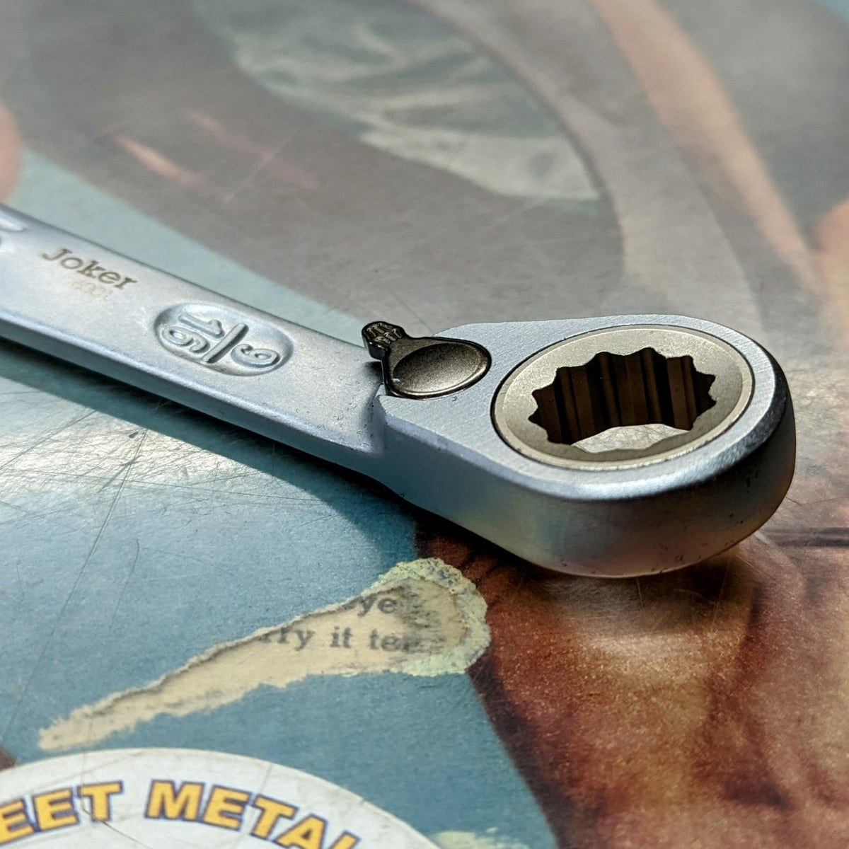 Wera 9/16" Joker Offset Ratcheting Reversable Wrench (05020079001)