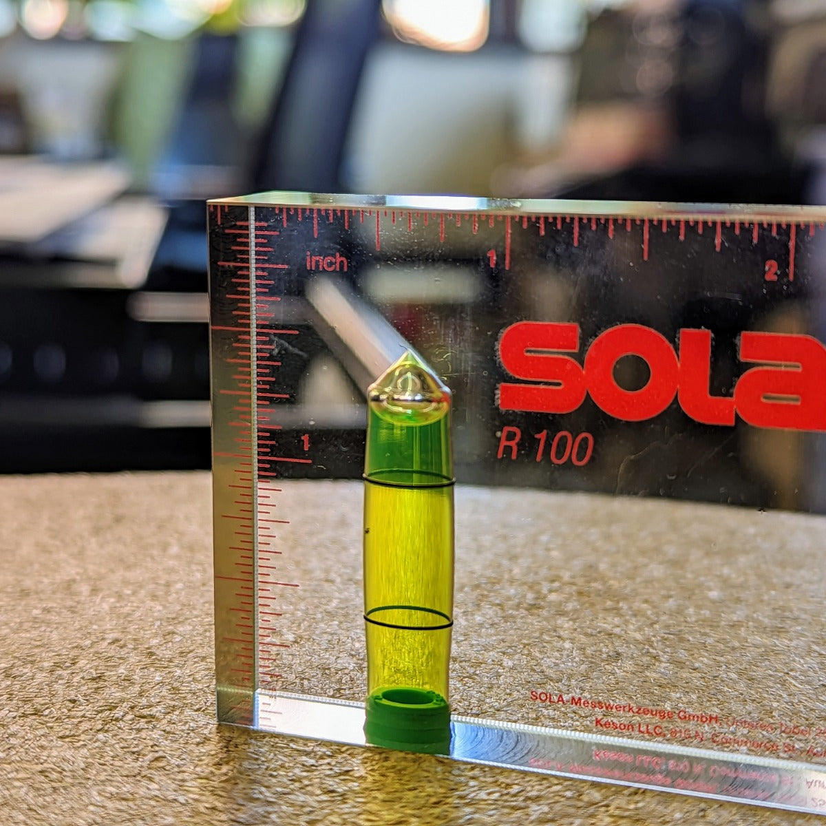 SOLA Rectangular Acrylic Level (R100) – Harry J. Epstein Co.