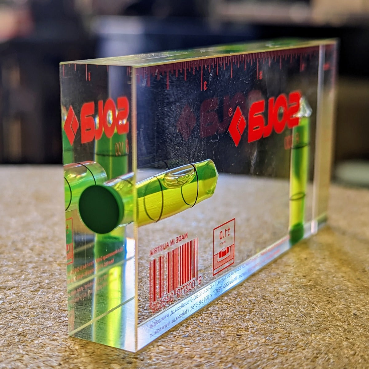 SOLA Rectangular Acrylic Level (R100)
