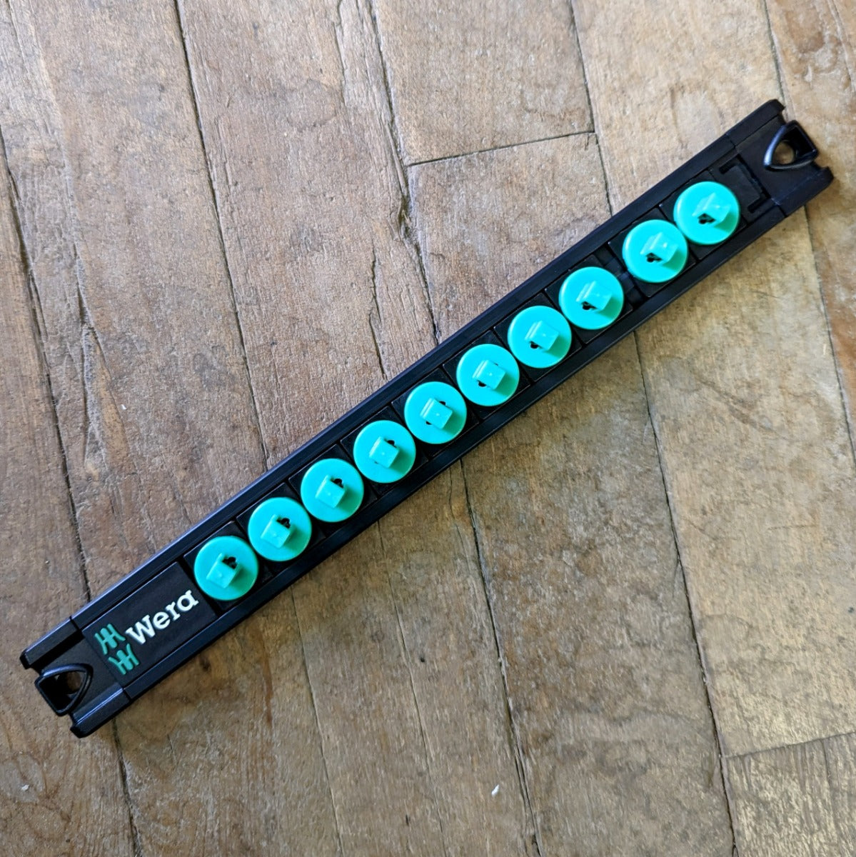 Wera 1/4" Drive Magnetic Twist-To Lock Socket Rail (05136420001)