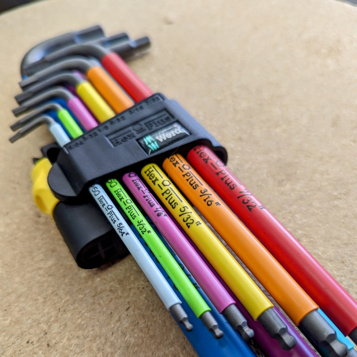 Wera 950/9 Hex-Plus Multicolour Imperial 2 BlackLaser L-key