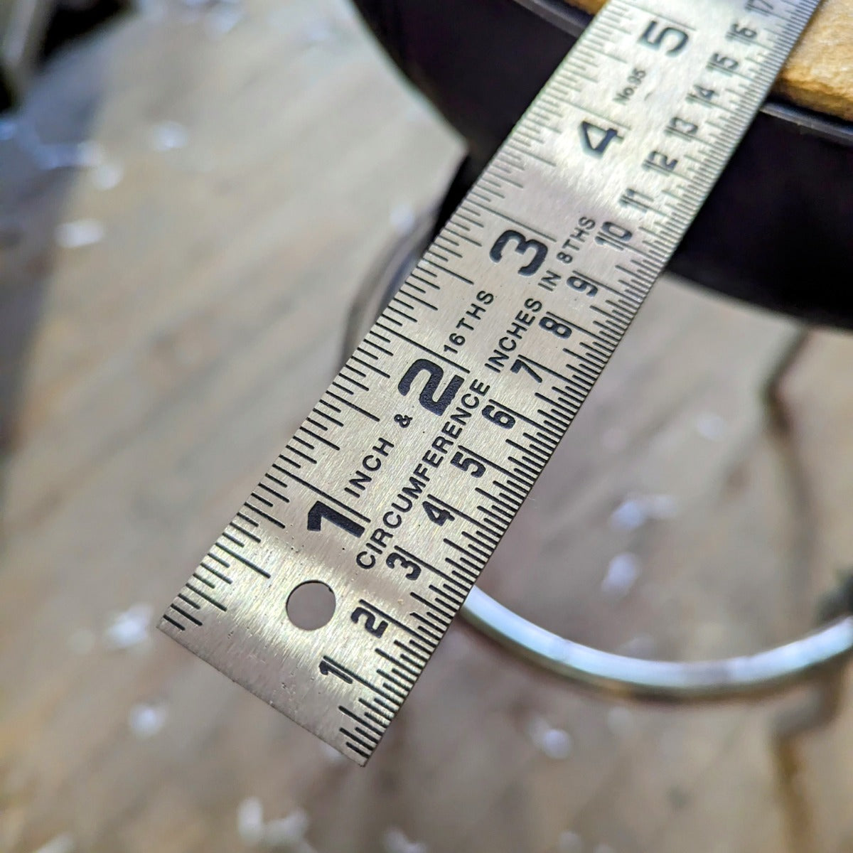 Tinner Ruler NOS Lufkin Steel Tinner's Circumference Rule (1/16