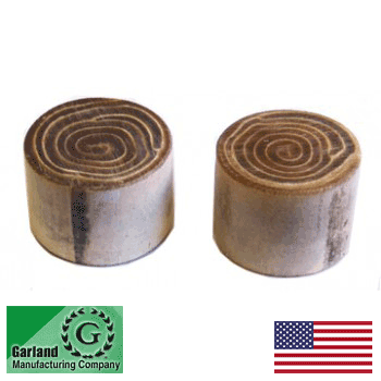 Garland Replacement Rawhide heads for #4 split head (Pair) (21004)