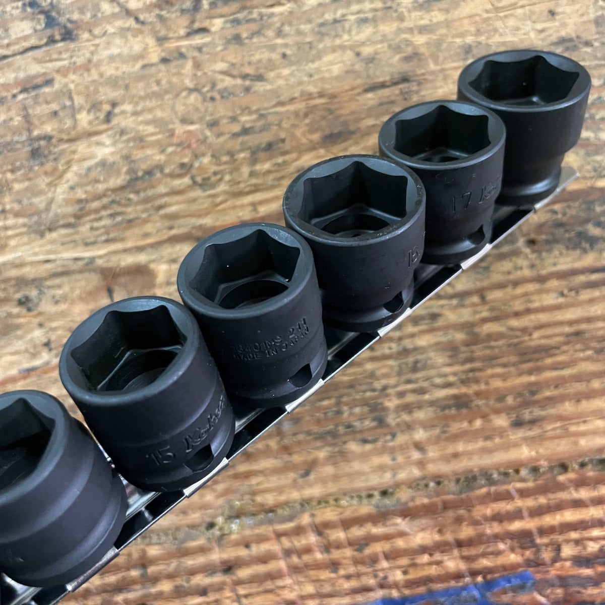 Koken 3/8" Dr. Thin wall Impact 8MM-19MM Socket Set (RS13401MS/11)