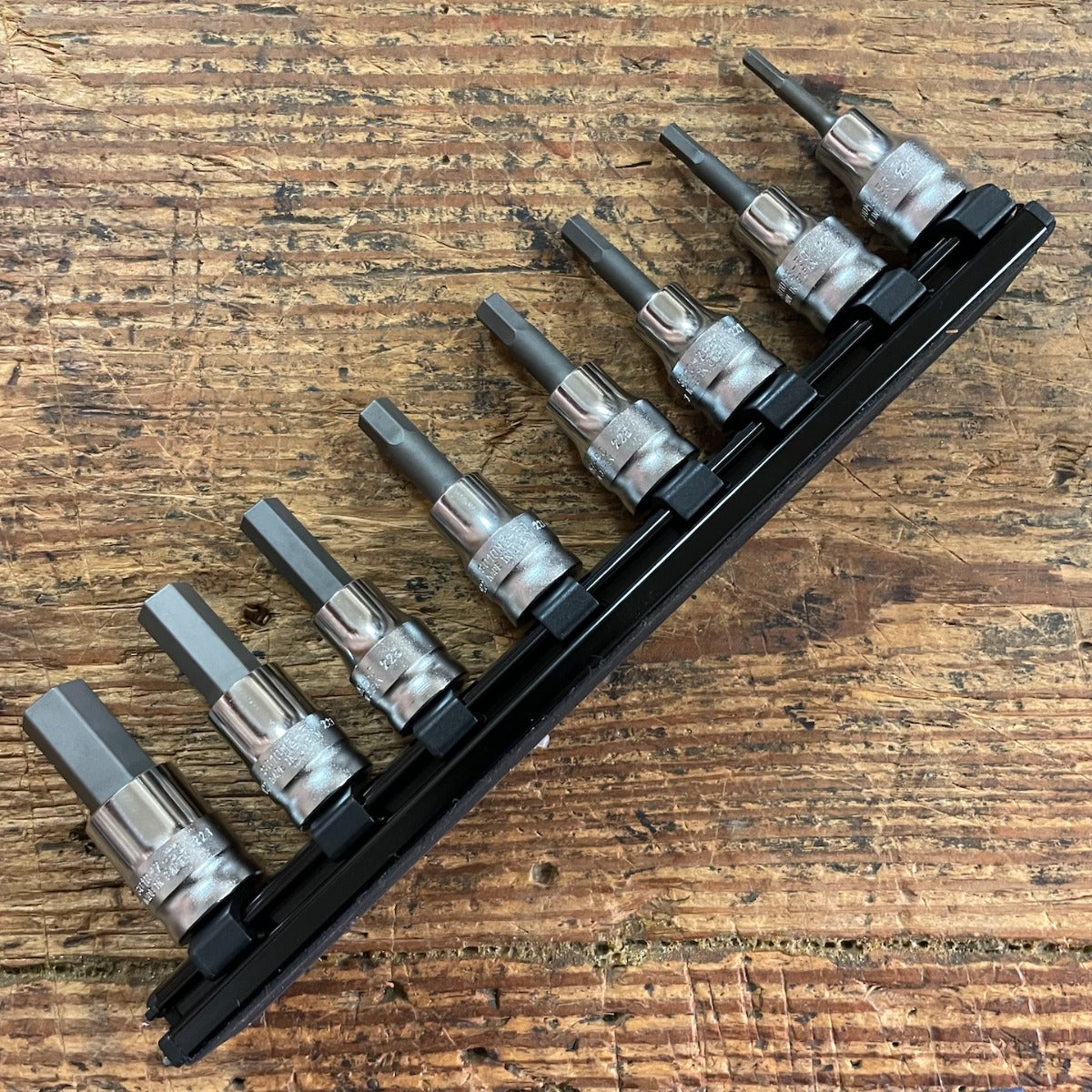 Koken 8 Piece 3/8" Drive Hex Bit Socket Set 3MM-12MM (RS3010MZ/8-L50)