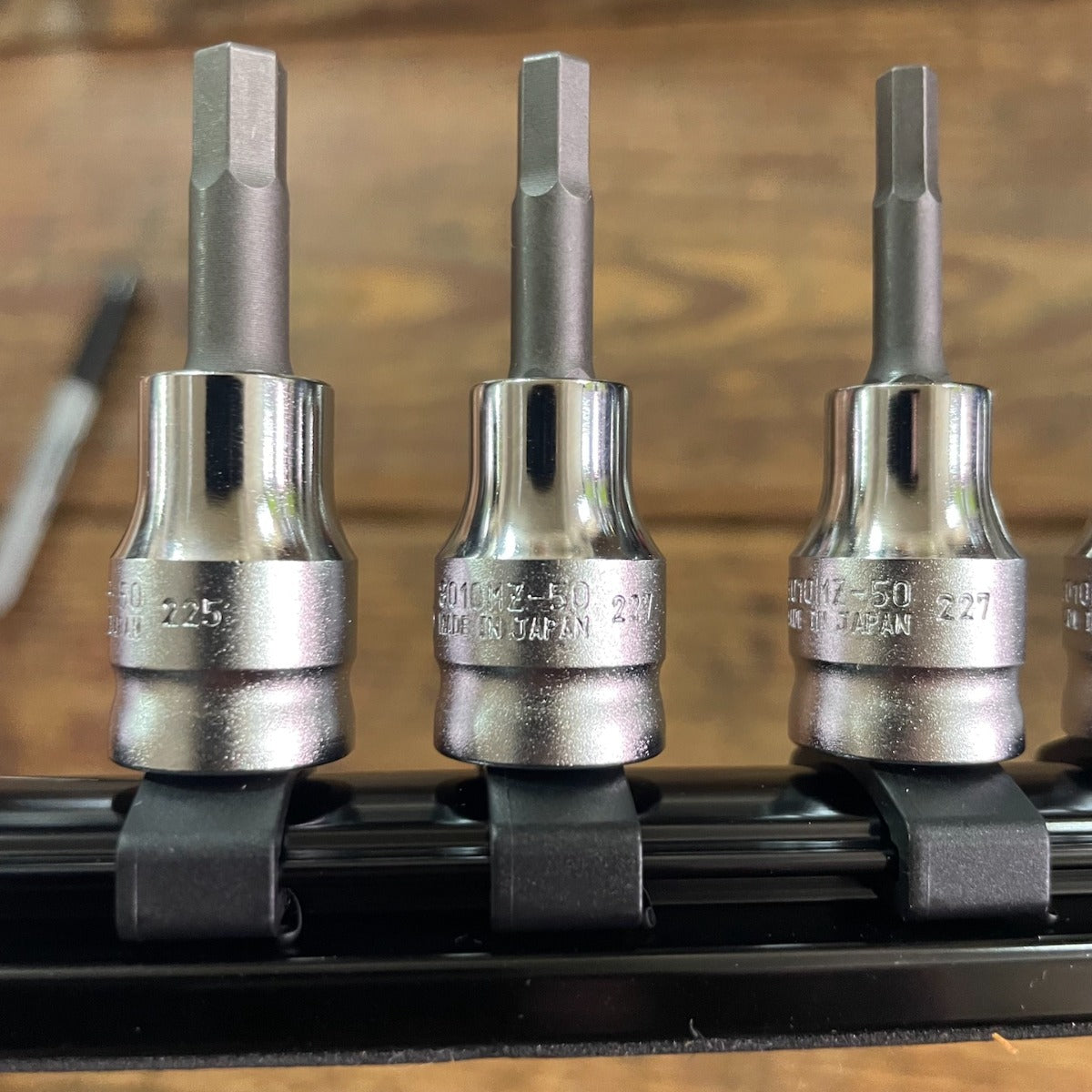 Koken 8 Piece 3/8" Drive Hex Bit Socket Set 3MM-12MM (RS3010MZ/8-L50)