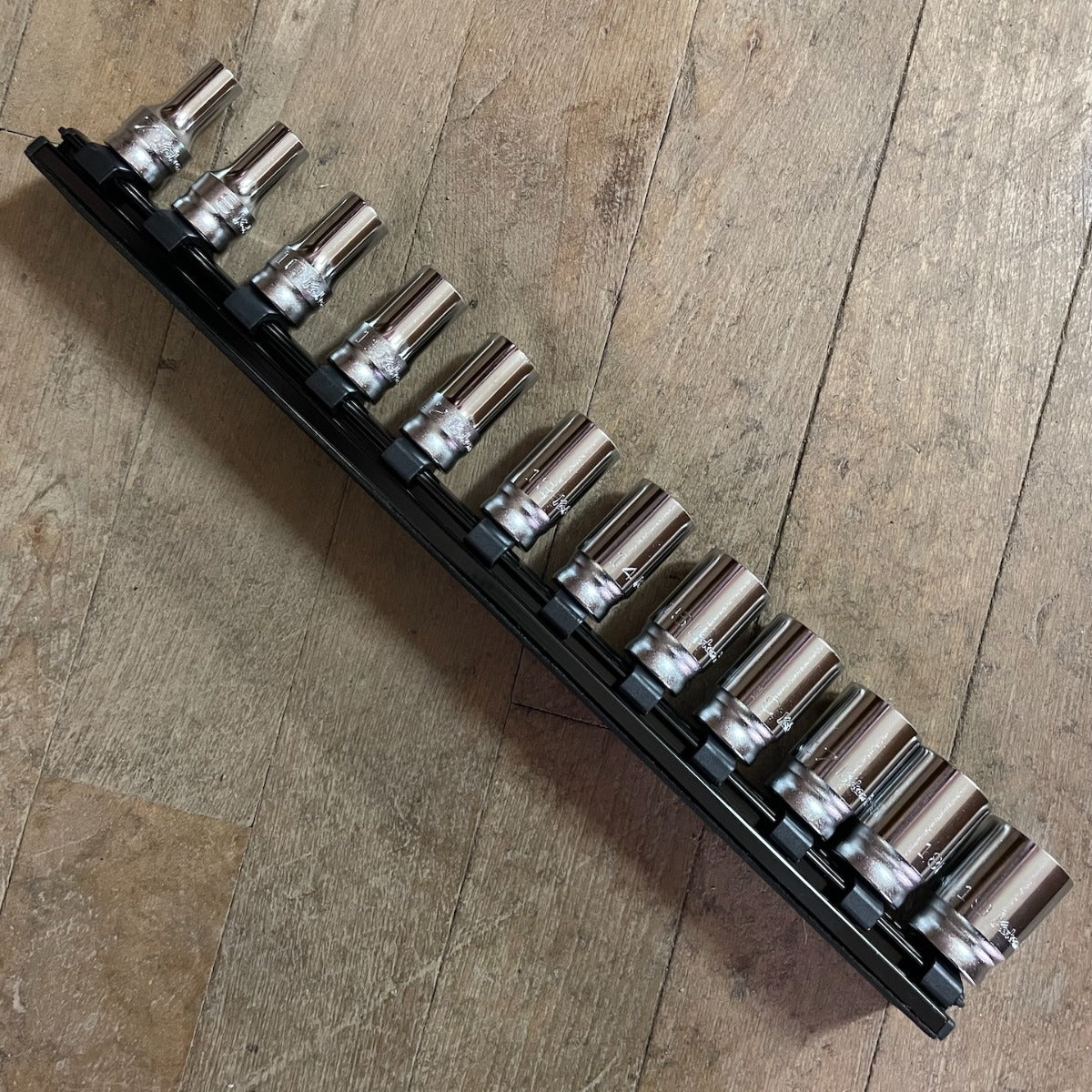 Koken 3/8" Drive Z-Series Semi-Deep 7 to 19MM 6 Point Socket Set (RS3300XZ/12)