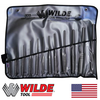 Wilde 12 pc Roll Pin Punch Set (RS912.NP/VR)