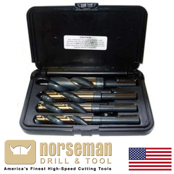 Norseman 4 pc Big Moly Drill Bit Set (S&D-4SP) (12250)