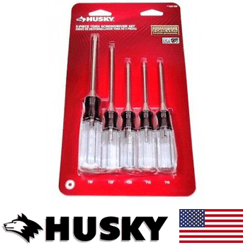 Husky USA 5 Piece Torx Screwdriver Set (626938)