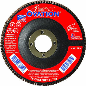 SAIT Ovation 4 1/2" Flap Disc 80 Grit (78009)