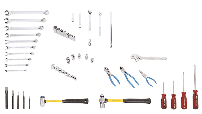 54 Pc Apprentice Set with WT520 Tool Box (170WR)