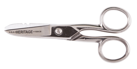 Klein Cutlery Heritage 5 1/4" Electrician Scissors (100CS)