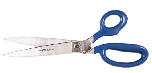 12'' Bent Trimmer w/Large Ring & Blue Coating (212LR)